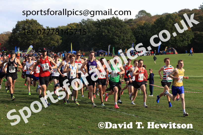 Senior Mens 2026 Northern Cross Country Relays, Graves Park, Sheffield. Photo: David T. Hewitson/Sports for All Pics